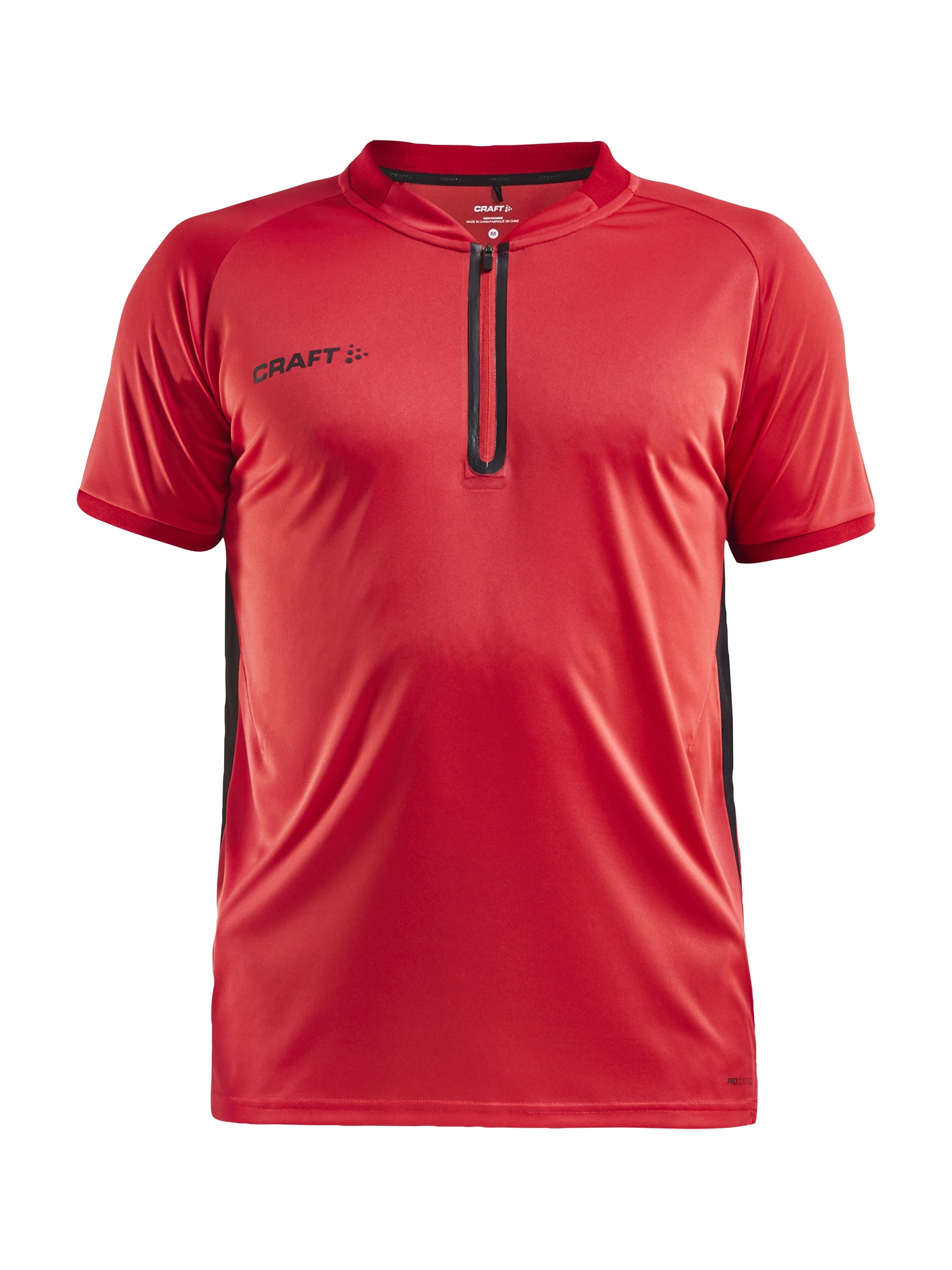 Polo sport publicitaire respirant et recyclé Homme CRAFT Rouge vif